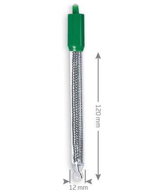 Hanna pH Half Cell Electrode for Strong Alkaline Solutions - HI2111B