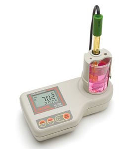 Hanna pH Meter for Education with Built in Magnetic Stirrer, 115V - HI208-01