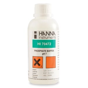 Hanna Phosphate Buffer pH 7 (200 mL) - HI70472 Hanna Phosphate Buffer pH 7 (200 mL) - HI70472