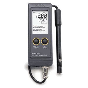 Hanna Portable EC/TDS/Temperature Meter High Range Measurement - HI99301