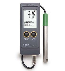 Hanna Portable Extended Range pH/ORP Meter - HI991002