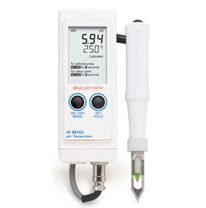 Hanna Portable HACCP Compliant pH Meter for Meat - HI99163