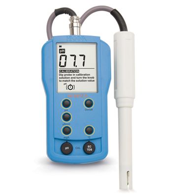 Hanna Portable pH/EC/TDS/Temperature Meter high range EC & TDS - HI9812-5