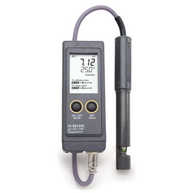 Hanna Portable pH/EC/TDS/Temperature Meter Low Range EC & TDS - HI991300