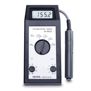 Hanna Portable S/mS/TDS Meter - HI8033