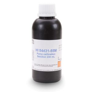 Hanna Pump Calibration Solution, 230mL - HI84430-55M Hanna Pump Calibration Solution, 230mL - HI84430-55M