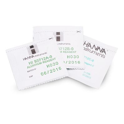 Hanna Reagent Kit for Aluminium, Aluminon Method (100 Tests) - HI93712-01