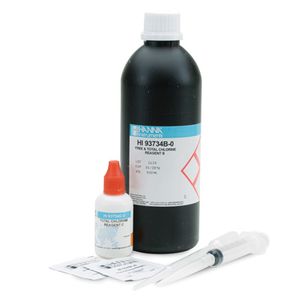 Hanna Reagent Kit for Chlorine, Free and Total HR, DPD Method (100 Tests) - HI93734-01