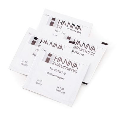 Hanna Reagent Kit for Sulfate, Turbidimetric Method (100 Tests) - HI93751-01