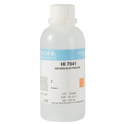 Hanna Refilling Electrolyte Solution, 230 mL - HI7041M