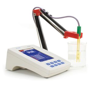 Hanna Research Grade Conductivity/TDS Meter with USP EC/TDS/Resistivity/Salinity and Temperature, 115V - HI4321-01