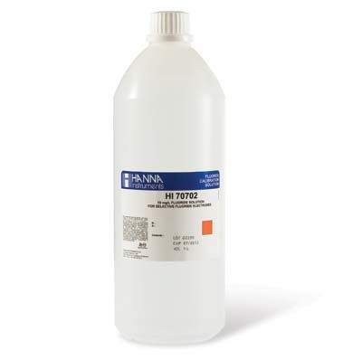 Hanna Standard Solution at 10 mg/L F- - HI70702/1L