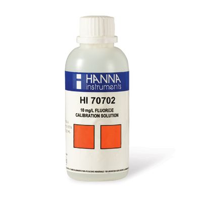 Hanna Standard Solution at 10 mg/L F- - HI70702M