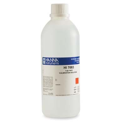 Hanna Standard Solution at 3.0 g/L NaCl - HI7083L