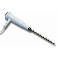 Hanna Thermistor Probes with Sharp Tip for Penetration of Semi Solid Samples with 1 m (3.3') Cable, White - HI762PWL