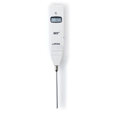 Hanna Thermometer Complete with Probe "L" and Batteries - HI98517