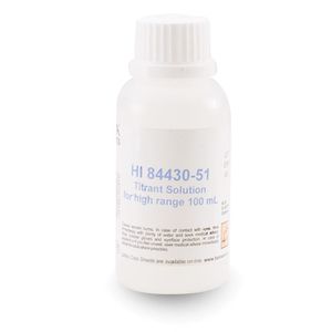 Hanna Titrant Solution for High Range Acidity - HI84430-51 Hanna Titrant Solution for High Range Acidity - HI84430-51