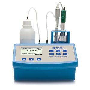 Hanna Total Titratable Low to High Alkalinity Titrator, 115V - HI84431-01