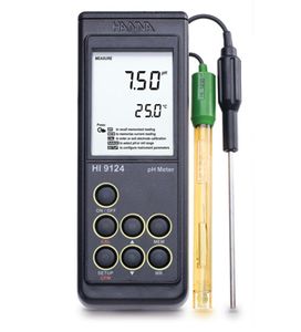 Hanna Waterproof Portable pH Meter - HI9124