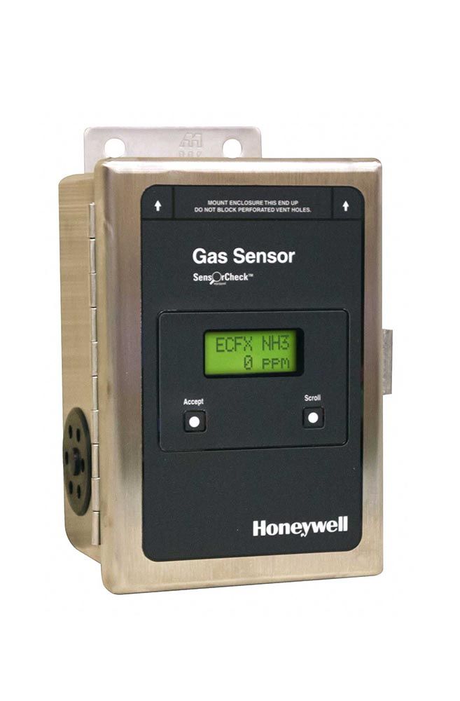 Honeywell Analytics Manning ECFX Gas Detector, NH3 0/500 ppm, ATMOS