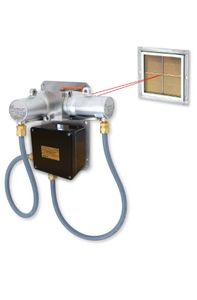 Honeywell Analytics Searchline Excel Cross-Duct Infrared Flammable Gas Detector, Short Range Cross Duct System 0.5m To 2.5m. UL approved, Current Source including Single Tile Reflector Assembly - 2104N1010