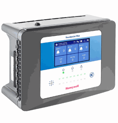 Honeywell Analytics Touchpoint Plus Basic Wall Mount Controller, AC115/220 150W, 2 x mV input with 12 x relay output, MODBUS TCP - TPPLBAWV2SNNNTN