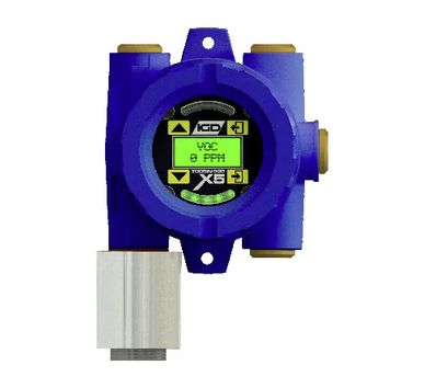Igd O2 Sensor IGD TOC-903-X5 Dual Gas Detector Transmitter