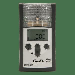 Industrial Scientific Gasbadge Pro Single Gas Monitor, H2, BRAZIL INMETRO - 18100060-CB