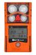 Industrial Scientific Ventis Pro5 Personal Gas Monitor, CO2/CH4 (IR), CO/H2S, O2 (Long-life), Li-ion Battery, Desktop Charger, No Pump, Orange, ATEx/IECEx, LENS Wireless, German - VP5-VJ0Y1101214
