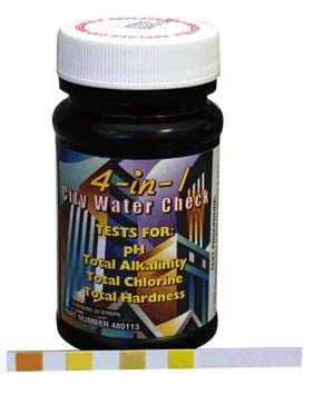 ITS 4-in-1 City Water Check, bottle of 25 - 480113