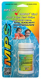 ITS MPS Spa Check 3 in 1, Bottle of 50 Test Strips - 481340