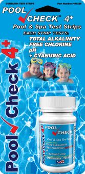 ITS PoolCheck 4+, Bottle of 50 - 481328
