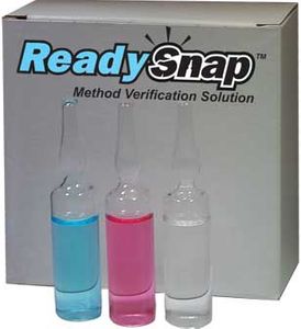 ITS Ready Snap 1 Method Verification Solution - 480901 ITS Ready Snap 1 Method Verification Solution - 480901