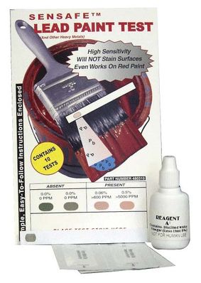 ITS SenSafe Lead Paint Test Strips, 10 tests - 480310