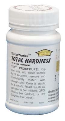 ITS Total Hardness Test Strips, bottle of 50 - 480008