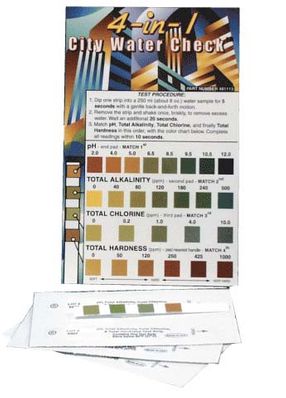 ITS WaterWorks 4-in-1 City Water Check Pro, 30 pkts of 1 - 481113-30