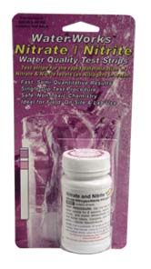 ITS WaterWorks Nitrate/Nitrite Nitrogen Test Strips, Bottle of 50 - 480009