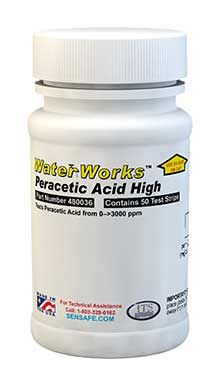 ITS WaterWorks Peracetic Acid High, Bottle of 50 - 480036