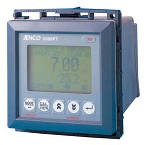 Jenco 1/4 DIN Panel Mount pH Single Parameter Analyzer - 6308PT Jenco 1/4 DIN Panel Mount pH Single Parameter Analyzer - 6308PT