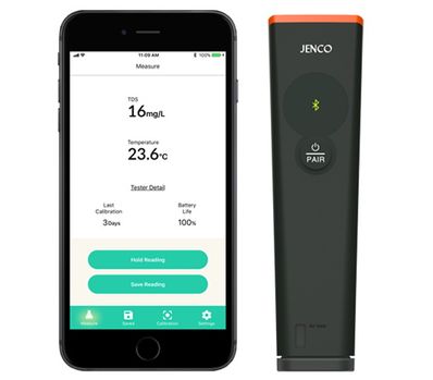 Jenco Bluetooth TDS + Temperature tester (0 to 4000 mg/L) - TDS110B