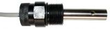 Jenco Conductivity & Temperature Electrode, SS, Platinum, ¾” NPT Front, K=1.0, 0 uS to 5,000 uS - 392-121