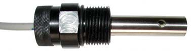 Jenco Conductivity & Temperature Electrode, SS, Platinum, ¾” NPT Front, K=1.0, 0 uS to 5,000 uS - 392-121
