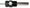 Jenco Conductivity & Temperature Electrode, SS, Platinum, ¾” NPT Front, K=1.0, 0 uS to 5,000 uS - 392-121