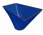 Kanomax 24 x 48 1/2(610 x 1234 mm) Fabric Hood in Blue - 2x4
