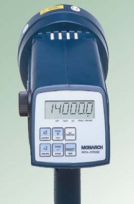 Kanomax (Digital) Nova-Strobe Stroboscopes and (R-115) 115 VAC Recharger - NOVA-DBPLUS-115