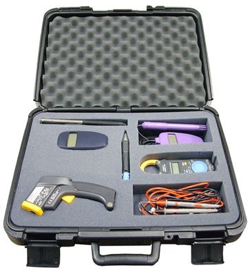 Kanomax HVAC Kit with Anemometer & Thermohygrometer - HPK-VTH