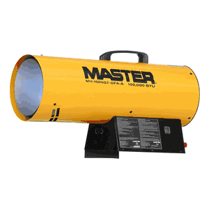 Master 150,000 BTU Natural Gas Forced Air Heater with Thermostat - MH-150NGT-GFA-A