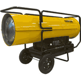 Master Industrial 650,000 BTU Kerosene Diesel Forced Air Heater with Thermostat - 650TMHD-KFA