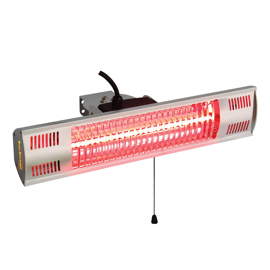 Master Infrared Wall-Mounted Heater, 1500W - SSR-808G-IHR