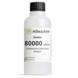 Milwaukee 80,000 ?S/cm Conductivity Calibration Solution - 230 ml Bottle - MA9064